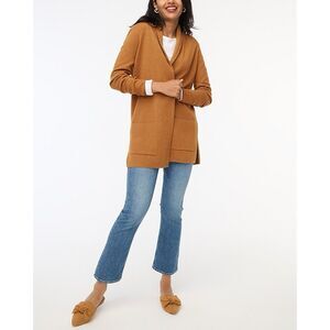 J. Crew Women's Cardigan in Camel Brown